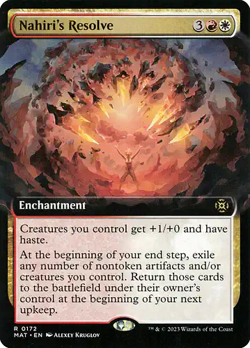 Nahiri's Resolve - mat Spoiler