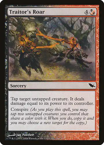 Traitor's Roar - shm Spoiler