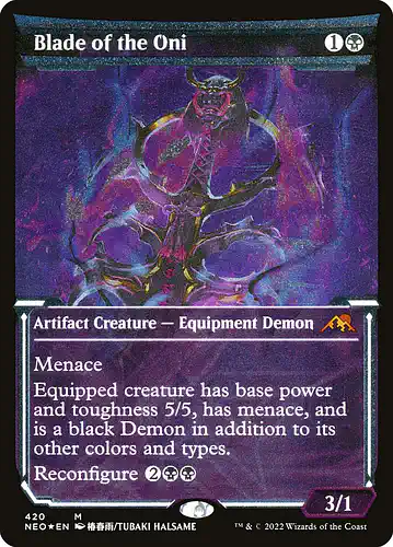 Blade of the Oni - neo Spoiler