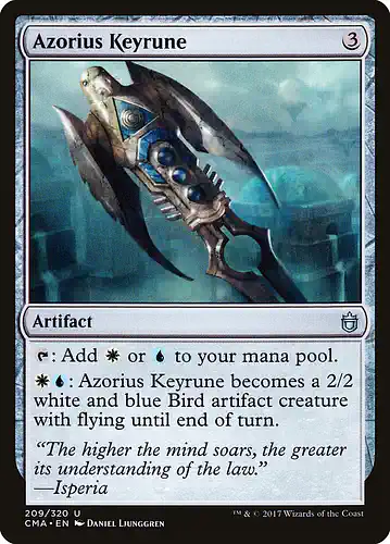 Azorius Keyrune - cma Spoiler