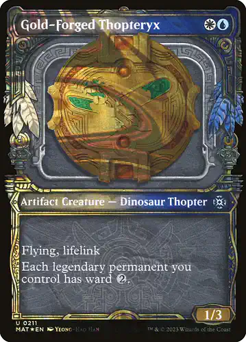 Gold-Forged Thopteryx - mat Spoiler