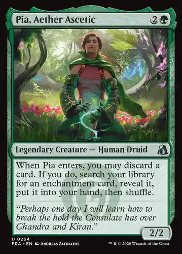 Pia, Aether Ascetic - fra Spoiler