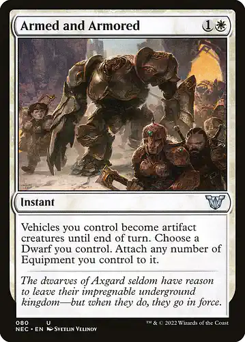 Armed and Armored - nec Spoiler