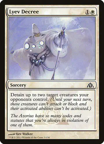Lyev Decree - dgm Spoiler