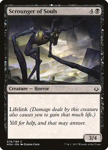 Scrounger of Souls - hou Spoiler