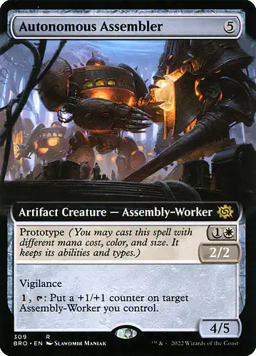 Autonomous Assembler - bro Spoiler
