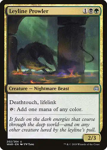 Leyline Prowler - war Spoiler