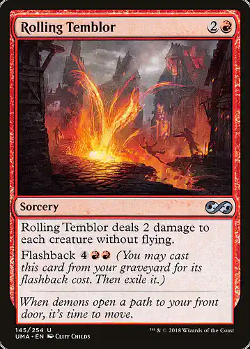 Rolling Temblor - uma Spoiler