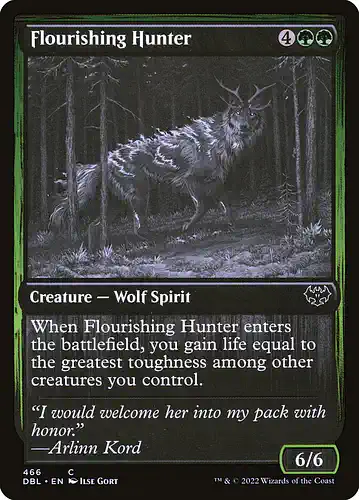Flourishing Hunter - dbl Spoiler