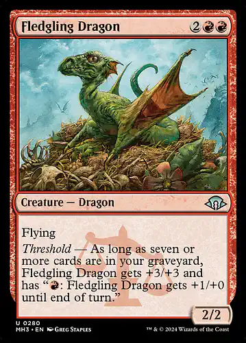 Fledgling Dragon - mh3 Spoiler