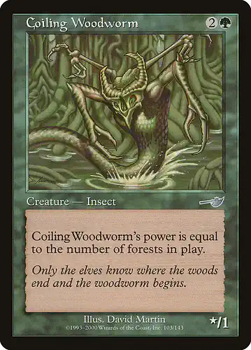 Coiling Woodworm - nem Spoiler