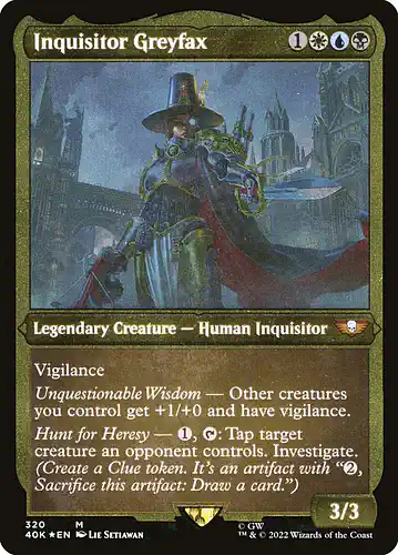 Inquisitor Greyfax - 40k Spoiler