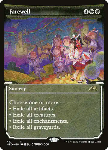 Farewell - neo Spoiler