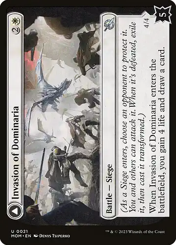 Invasion of Dominaria - mom Spoiler