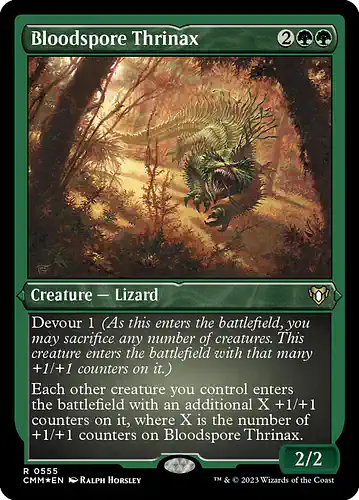 Bloodspore Thrinax - cmm Spoiler