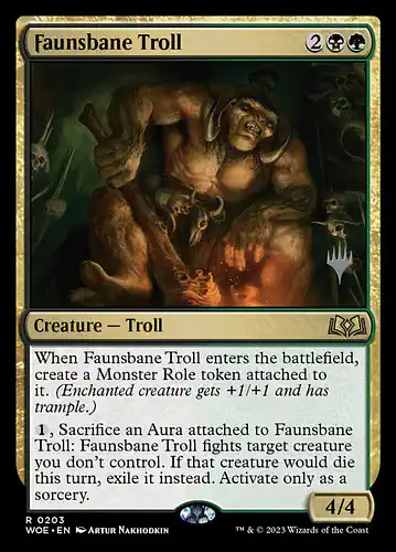 Faunsbane Troll - woe Spoiler