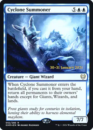Cyclone Summoner - khm Spoiler