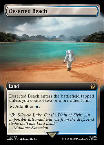 Deserted Beach - who Spoiler