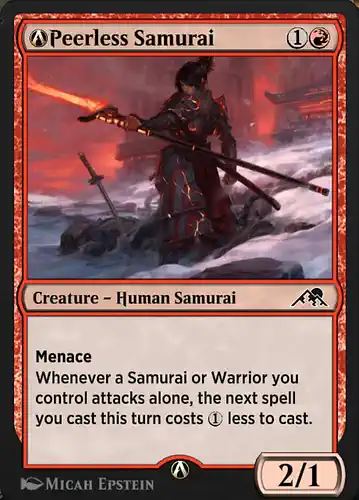 A-Peerless Samurai - neo Spoiler