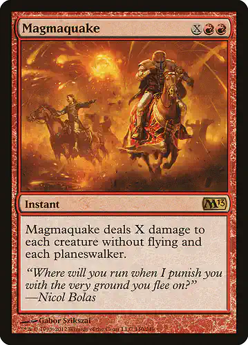 Magmaquake - m13 Spoiler