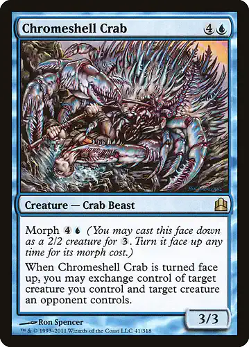 Chromeshell Crab - cmd Spoiler