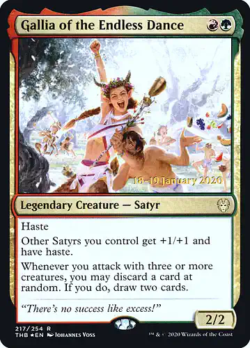 Gallia of the Endless Dance - thb Spoiler