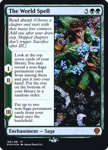 The World Spell - dmu Spoiler