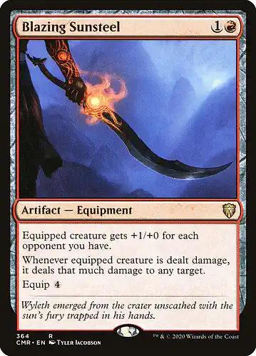 Blazing Sunsteel - cmr Spoiler