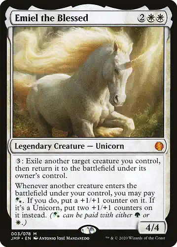 Emiel the Blessed - jmp Spoiler