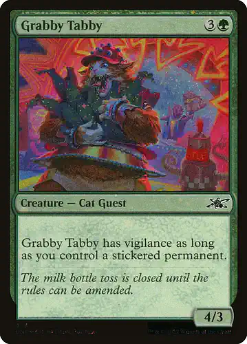 Grabby Tabby - unf Spoiler