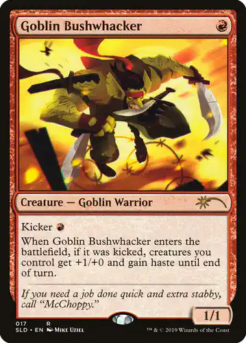 Goblin Bushwhacker - sld Spoiler
