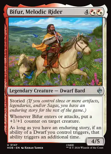 Bifur, Melodic Rider - hob Spoiler