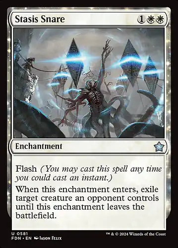 Stasis Snare - fdn Spoiler