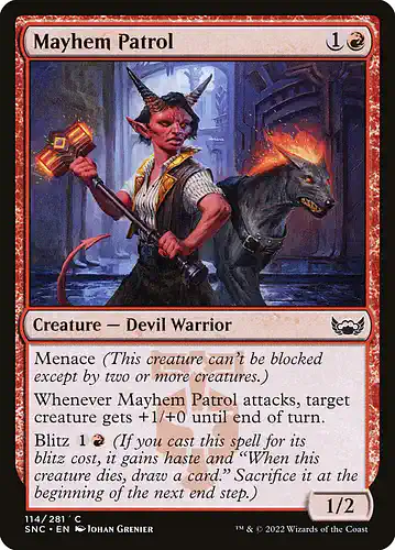 Mayhem Patrol - snc Spoiler