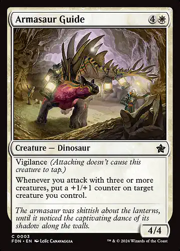 Armasaur Guide - fdn Spoiler