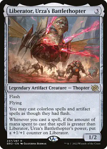 Liberator, Urza's Battlethopter - bro Spoiler