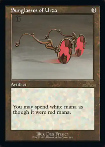 Sunglasses of Urza - 30a Spoiler