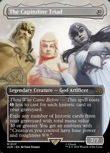 The Capitoline Triad - acr Spoiler