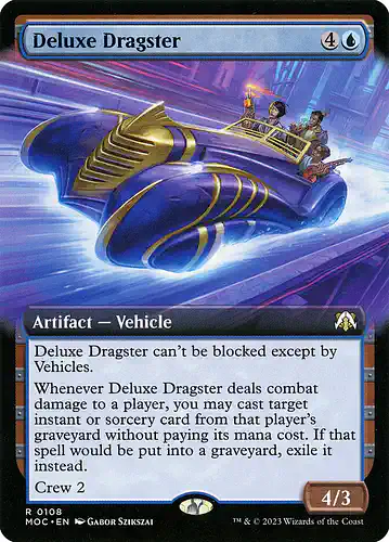 Deluxe Dragster - moc Spoiler