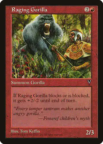 Raging Gorilla - vis Spoiler