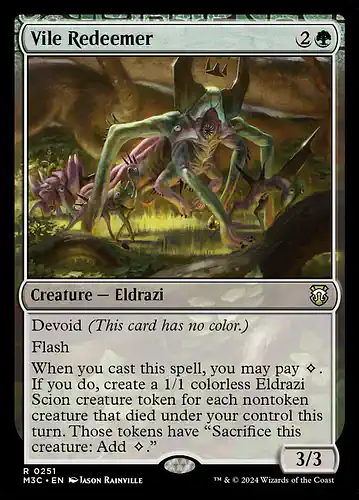 Vile Redeemer - m3c Spoiler