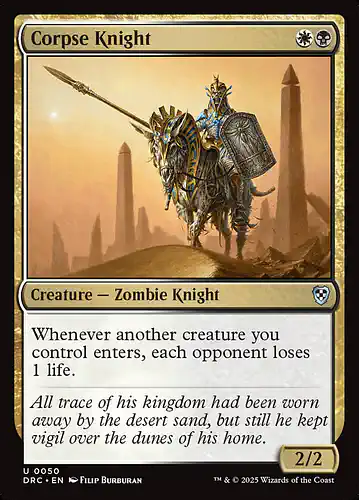 Corpse Knight - drc Spoiler