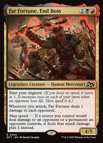 Far Fortune, End Boss - dft Spoiler