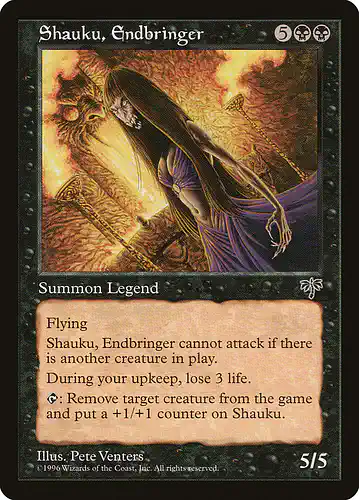 Shauku, Endbringer - mir Spoiler