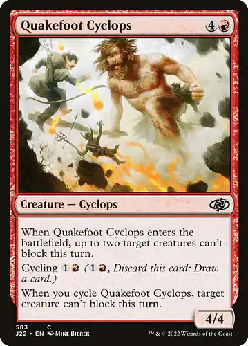 Quakefoot Cyclops - j22 Spoiler