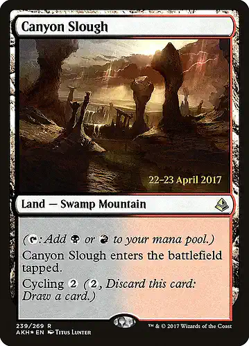 Canyon Slough - akh Spoiler