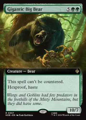 Gigantic Big Bear - hob Spoiler