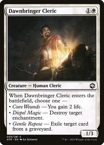Dawnbringer Cleric - afr Spoiler
