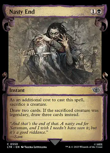 Nasty End - ltr Spoiler