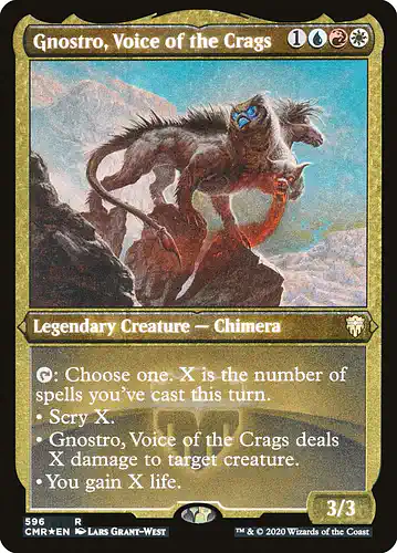 Gnostro, Voice of the Crags - cmr Spoiler